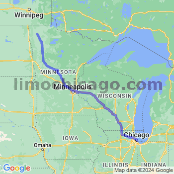 Limousine service to Chicago Loop