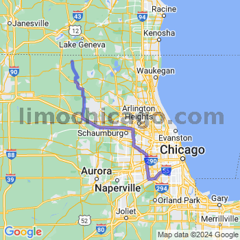 Limousine service to Midway airport (MDW)