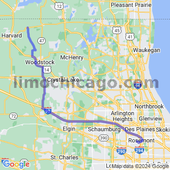 Limousine service to O'Hare airport (ORD)