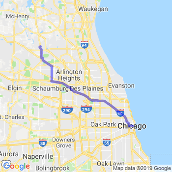 Limousine service to Chicago Loop