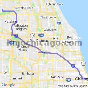 Limousine service to Chicago Loop