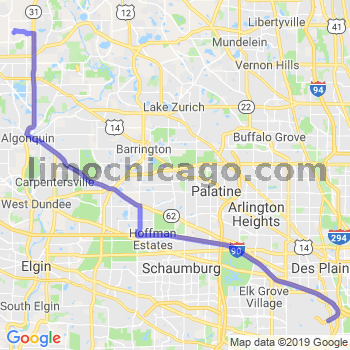 Limousine service to O'Hare airport (ORD)