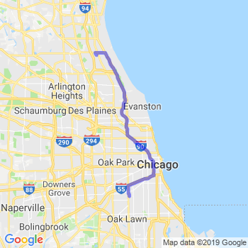Travel from Bannockburn to Midway airport Limousine service to Midway airport (MDW)
