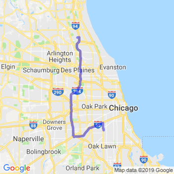 Travel from Deerfield to Midway airport Limousine service to Midway airport (MDW)