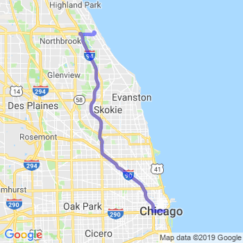 Limousine service to Chicago Loop