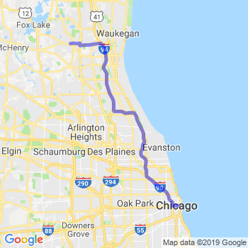 Limousine service to Chicago Loop