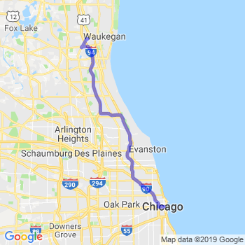 Travel from Gurnee to Chicago Loop Limousine service to Chicago Loop