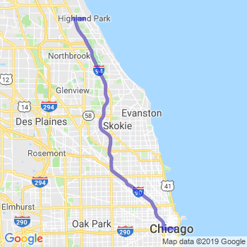 Limousine service to Chicago Loop