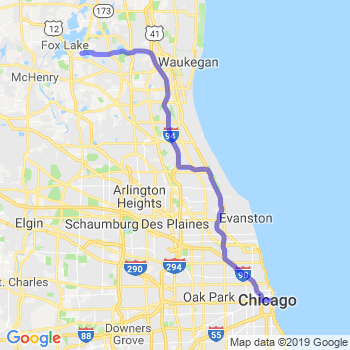 Travel from Ingleside to Chicago Loop Limousine service to Chicago Loop