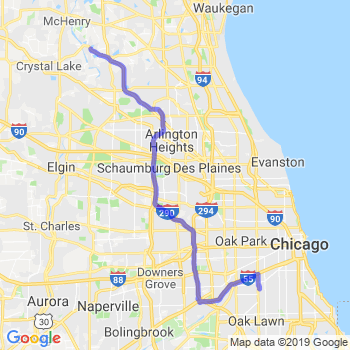 Travel from Island Lake to Midway airport Limousine service to Midway airport (MDW)