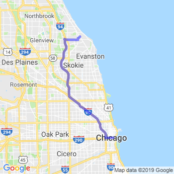 Limousine service to Chicago Loop