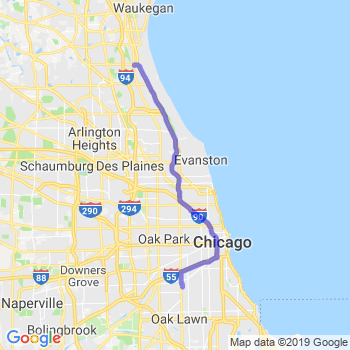 Travel from Lake Forest to Midway airport Limousine service to Midway airport (MDW)