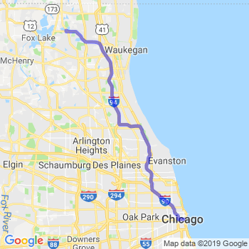 Limousine service to Chicago Loop