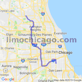 Travel from Hawthorn Woods to Midway airport Limousine service to Midway airport (MDW)