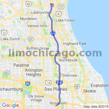 Limousine service to O'Hare airport (ORD)