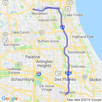Travel from Mundelein to O'Hare airport Limousine service to O'Hare airport (ORD)