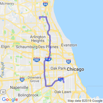 Travel from Vernon Hills to Midway airport Limousine service to Midway airport (MDW)