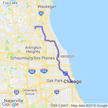 Travel from Vernon Hills to Chicago Loop Limousine service to Chicago Loop