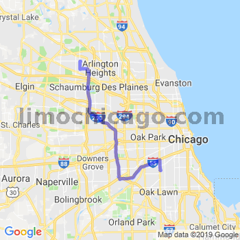 Travel from Inverness to Midway airport Limousine service to Midway airport (MDW)