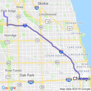 Limousine service to Chicago Loop