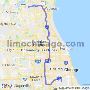 Travel from Round Lake Beach to Midway airport Limousine service to Midway airport (MDW)