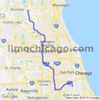 Travel from Volo to Midway airport Limousine service to Midway airport (MDW)