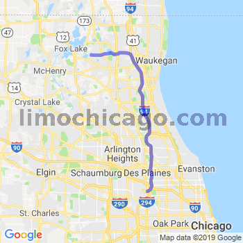 Limousine service to O'Hare airport (ORD)