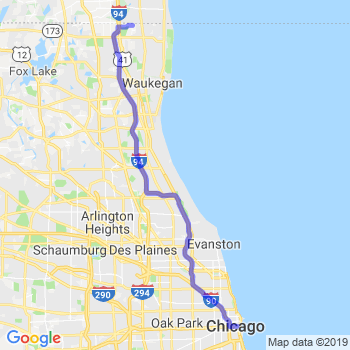 Limousine service to Chicago Loop