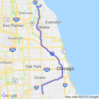 Travel from Winnetka to Midway airport Limousine service to Midway airport (MDW)
