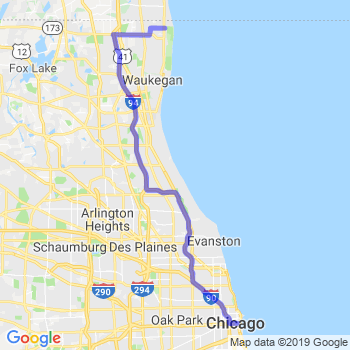 Limousine service to Chicago Loop