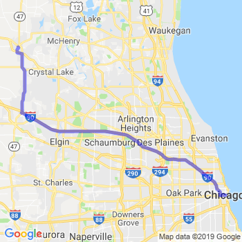 Limousine service to Chicago Loop