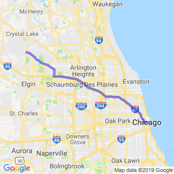 Limousine service to Chicago Loop