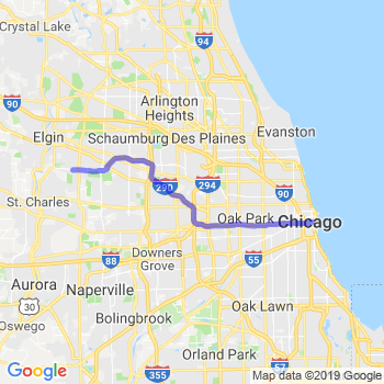 Limousine service to Chicago Loop