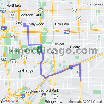 Travel from Bellwood to Midway airport Limousine service to Midway airport (MDW)