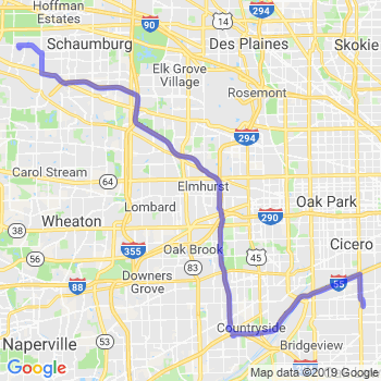 Travel from Streamwood to Midway airport Limousine service to Midway airport (MDW)