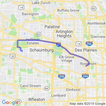 Travel from Streamwood to O'Hare airport Limousine service to O'Hare airport (ORD)