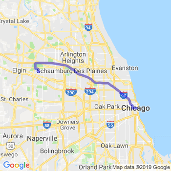 Travel from Streamwood to Chicago Loop Limousine service to Chicago Loop