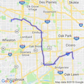Travel from Bloomingdale to Midway airport Limousine service to Midway airport (MDW)