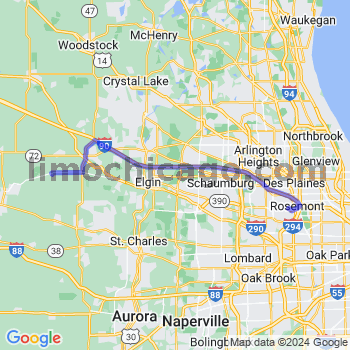 Limousine service to O'Hare airport (ORD)