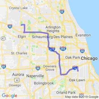 Travel from Carpentersville to Midway airport Limousine service to Midway airport (MDW)