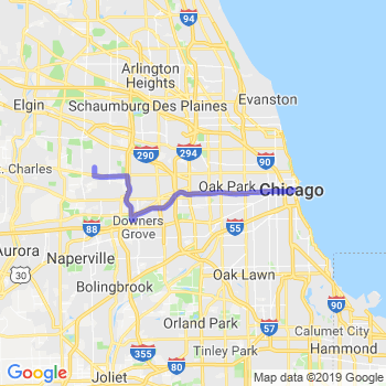 Limousine service to Chicago Loop