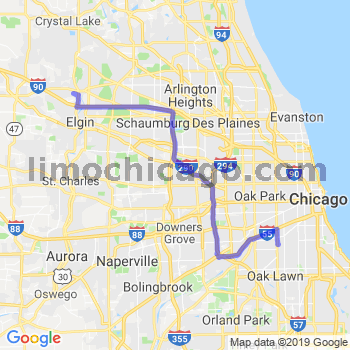 Travel from Sleepy Hollow to Midway airport Limousine service to Midway airport (MDW)