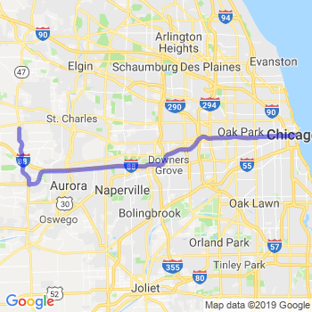 Travel from Elburn to Chicago Loop Limousine service to Chicago Loop