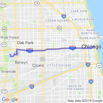 Limousine service to Chicago Loop