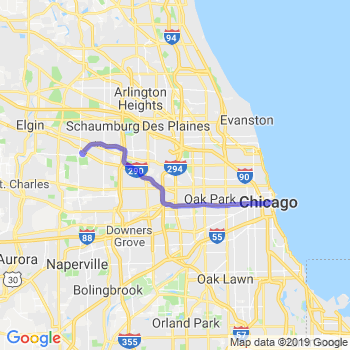 Limousine service to Chicago Loop