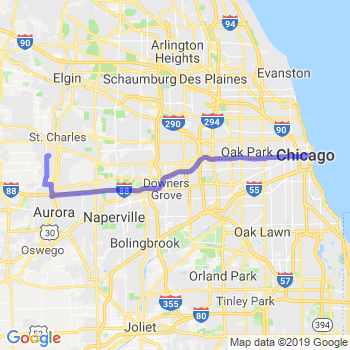 Limousine service to Chicago Loop