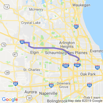 Travel from Gilberts to O'Hare airport Limousine service to O'Hare airport (ORD)