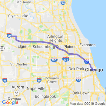 Travel from Gilberts to Chicago Loop Limousine service to Chicago Loop