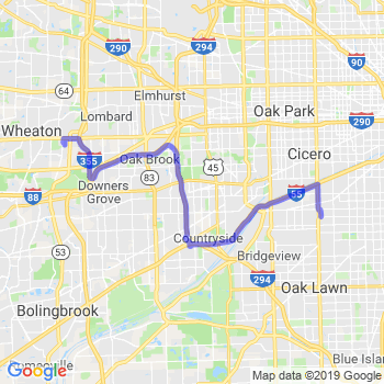 Travel from Glen Ellyn to Midway airport Limousine service to Midway airport (MDW)