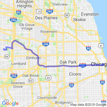 Limousine service to Chicago Loop